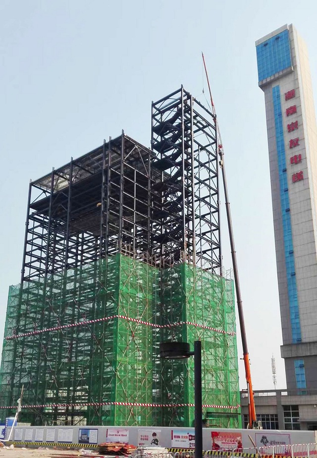 鋼結構智能停車場